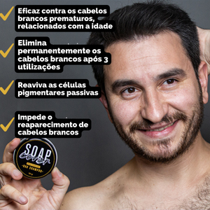 SABONETE DE REMOÇÃO DE PÊLOS BRANCOS - COVERSOAP™