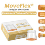 MOVEFLEX™ – TAMPA DE SILICONE PARA PÉS DE MÓVEIS (PROTEGE CONTRA RISCOS E BARULHOS)