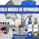 COLA MÁGICA PARA REPARAÇÃOES EM METAIS - METALFIX™