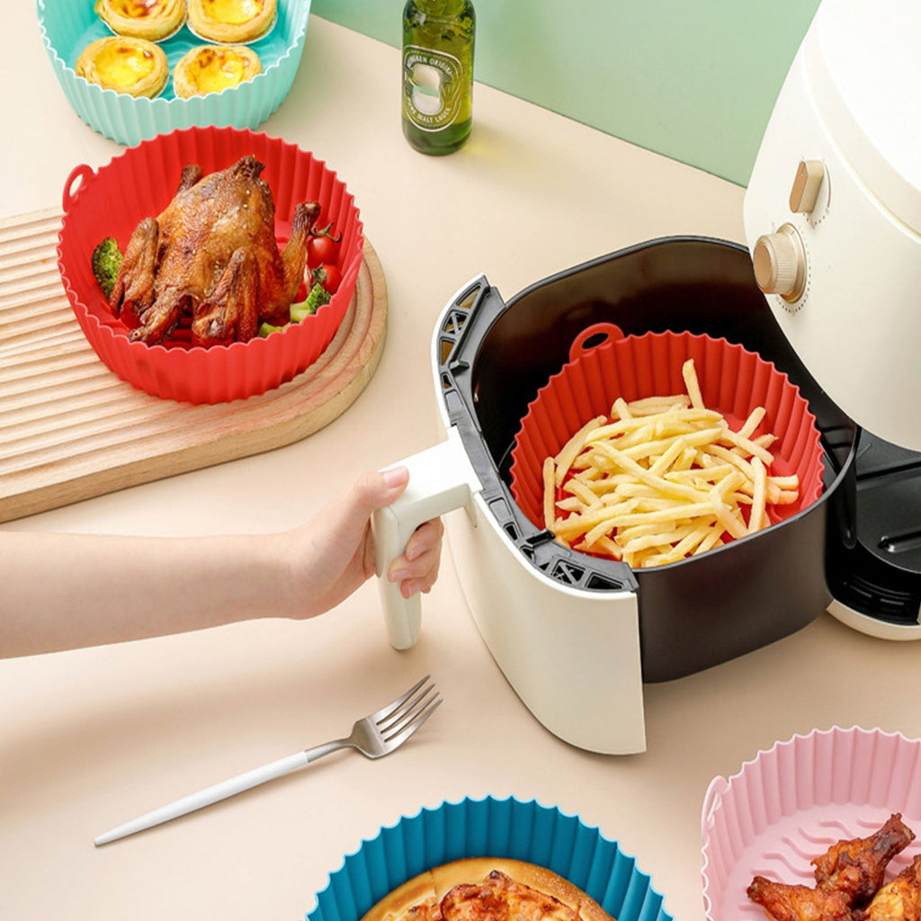 CONJUNTO DE TABULEIROS DE SILICONE PARA FRITADEIRAS - COMPLETE FRYER™