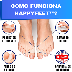 CORRETOR-PROTETOR DE SILICONE PARA JOANETES PACK DE 2 UDS - HAPPYFEET™