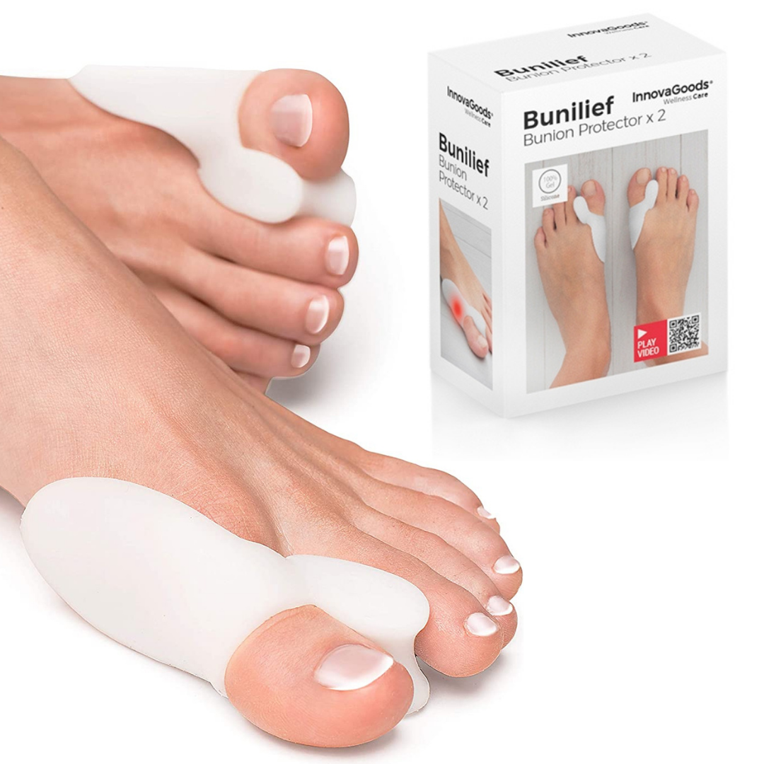 CORRETOR-PROTETOR DE SILICONE PARA JOANETES PACK DE 2 UDS - HAPPYFEET™