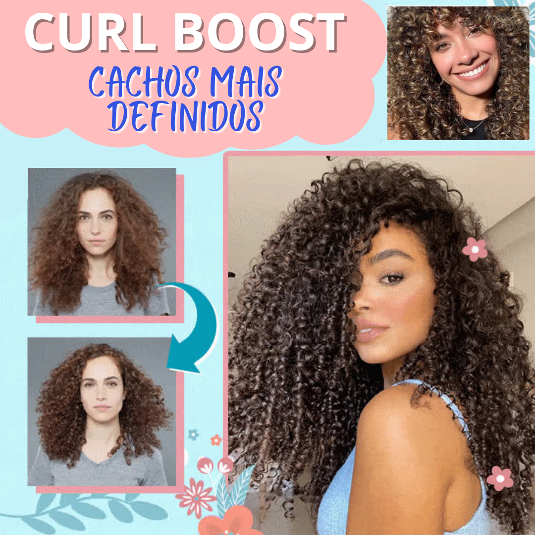 CREME DE CACHOS EFEITO HIDRATANTE + VOLUME - CURLY BOOST™